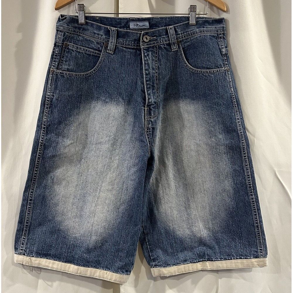 Vintage Y2K Denim Jorts‎ Shorts Size 36